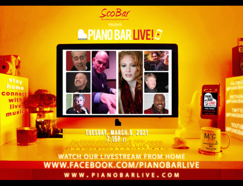 Piano Bar Live! Streams This Tuesday, March 9th, with Host Scott Barbarino, Plus Guests, Shelley Taylor Boyd, Jef Labes, Gordon Michaels and More