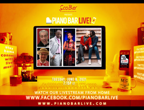 Piano Bar Live! Streams this Tuesday, June 8, with Host Scott Barbarino, Plus Dawn Derow, Jeremie Michael, Chuck Flowers